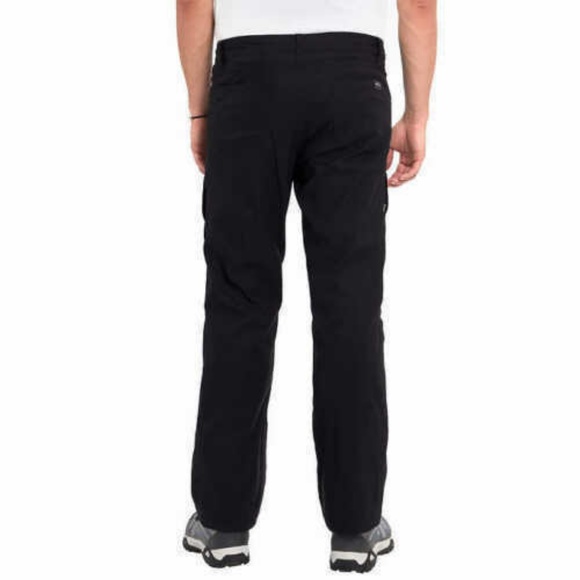 Eddie Bauer Men's Lined Pant, Black, - Picture 2 of 2